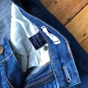 Madewell skinny skinny ankle zip jeans